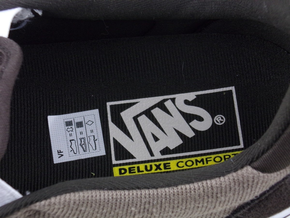 Vans Asher Deluxe Skate Shoes 9 Brown Slip-On VN000CSYCFF 