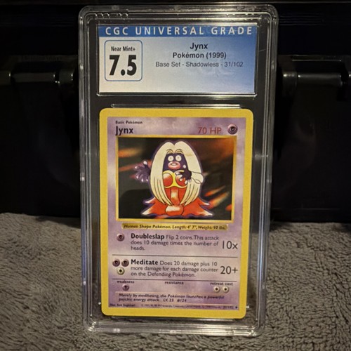 Jynx (Shadowless) graded CGC 7.5 for sale on eBay
