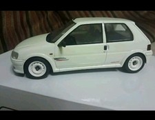 Peugeot 106 Rallye Ltd Edn 1:18 Scale Otto Models Resin 1/18th Series 2 White S2
