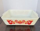Vintage Pyrex 0503 Friendship 1-1/2 Qt Refrigerator Casserole Baking Dish READ