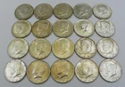 1964 Kennedy Half-Dollars (20) Coin Roll #2 90% Silver