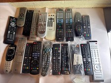 Remote Lot Of 20 Mixed Brands Used And New All Untested All Have Back Come As Is