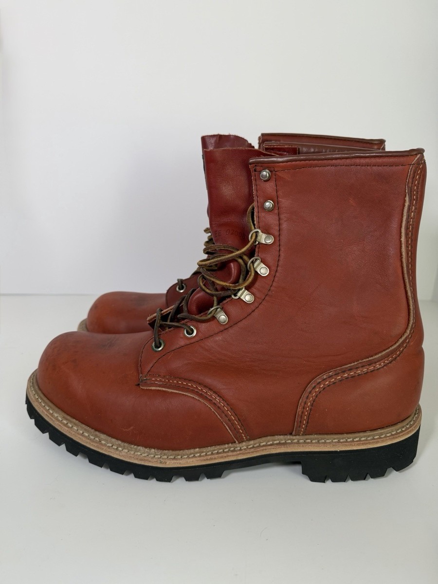 Red Wing Irish Setter 849 Insulated Leather Work Boot Size 11 EE