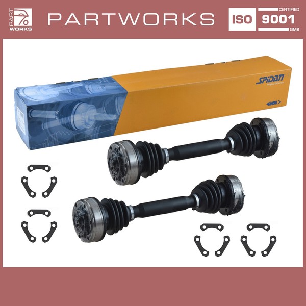 2X Antriebswelle FüR Porsche 911 2.0 912 Bis -'68 + Unterlegplatten-image