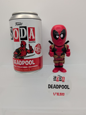 Funko Soda Marvel Deadpool Thumbs Up 2 Swords Opened Common $14.99 Free Shipping