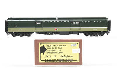 #ad HO Brass Wamp;R Enterprises NP Northern Pacific Baggage Car FP quot;Loewyquot; No. 1505 $449.99