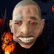 Forum Novelties Barack Obama Zombie Demon Halloween Mask Latex Costume