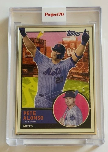 Pete Alonso 2021 Topps Project70 ARTIST PROOF #105 /51 ART by NEW YORK NICO METS