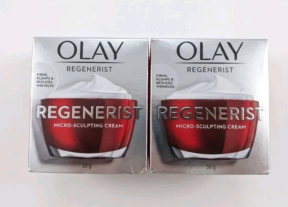 Olay Regenerist Micro-Sculpting Cream Anti Aging Moisturizer 1.7oz (50g) 2 PACK
Opens in a new windo
