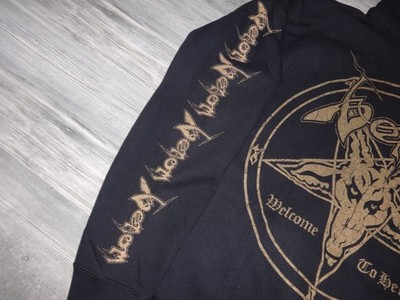 Venom Hoodie Zipper Black Thrash Speed Metal Kreator Speedwolf Sarcofago Sodom