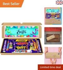 Easter Chocolate Hamper: 10 Dairy Milk Bars in Letterbox Gift Box Design