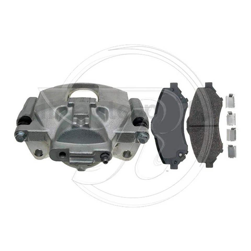 Front Brake Caliper with Hoses Driver Passenger Side Fits Dodge Grand Caravan - Image 4 of 4