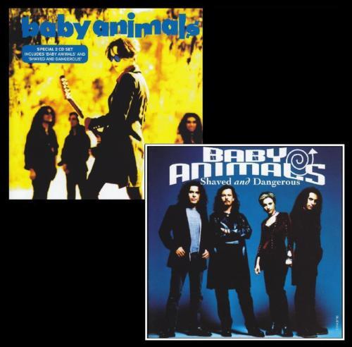 BABY ANIMALS (2 CD) S/T + SHAVED & DANGEROUS D/Remaster CD *NEW* - Picture 1 of 1