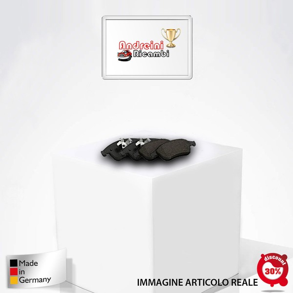 Set 4 BremsbeläGe Vorne Renault Scenic III 1.5 DCI 81KW 110CV 2014-> 737-image