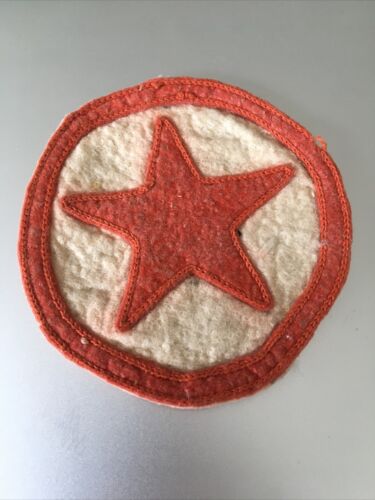 Rare Tissu Etoile Du Red Star Maillot Foot Année 20-30 - Imagen 1 de 6