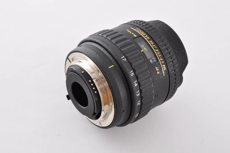 Tokina AT-X Fisheye 10-17mm f/3.5-4.5 DX for Nikon F Near Mint from Japan Y1258 - Image 2 of 4
