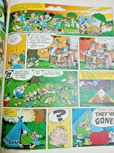 ASTERIX EL LEGIONARIO DE GOSCINNY Y UDERZO 1983 EN LIBRO INFANTIL ESTILO CÓMIC - Imagen 6 de 8