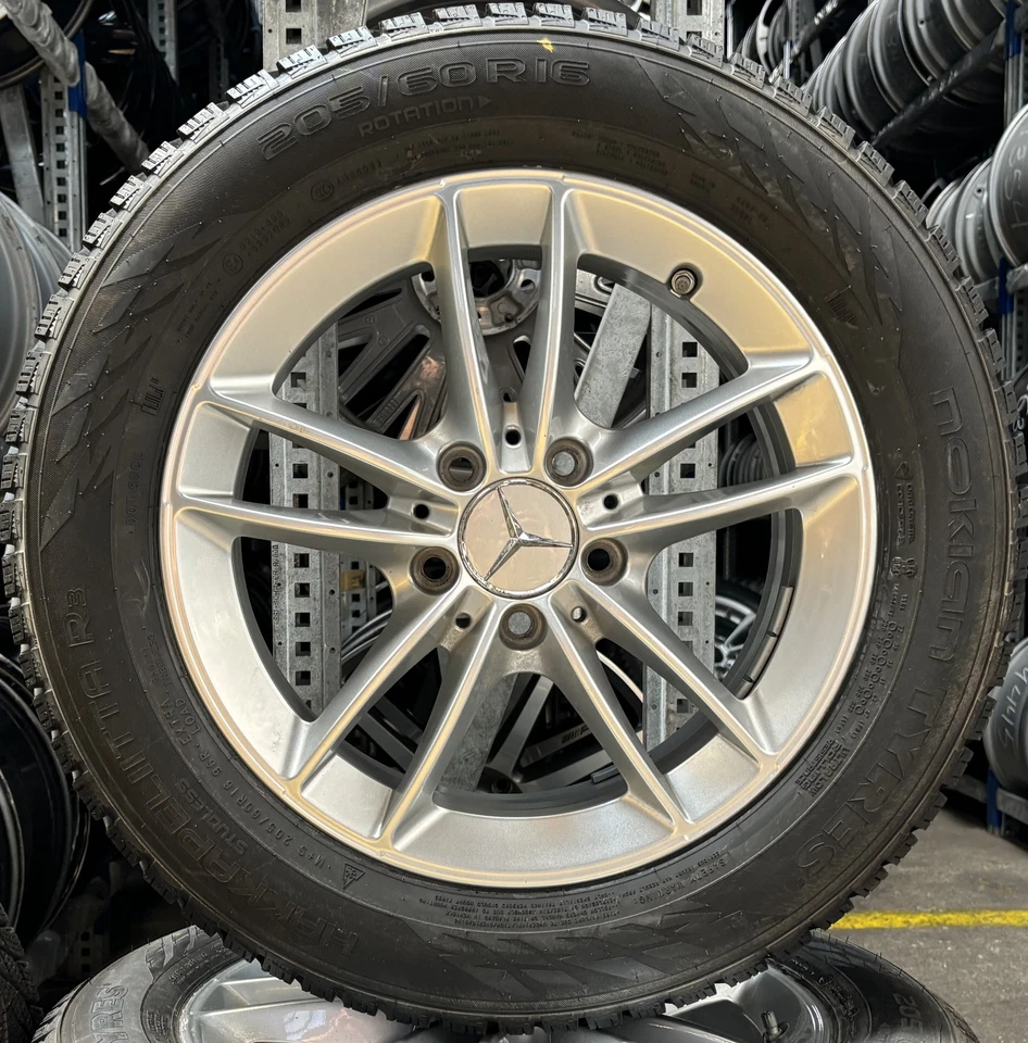 4 Orig Mercedes-Benz Winterräder 205/60 R16 96R W247 W177 C118 A1774010100 1235 - Bild 2 von 3