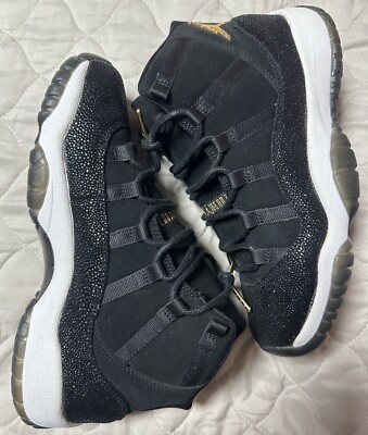 Size Air Jordan 11 Retro Heiress Black Stingray 2017 (GS