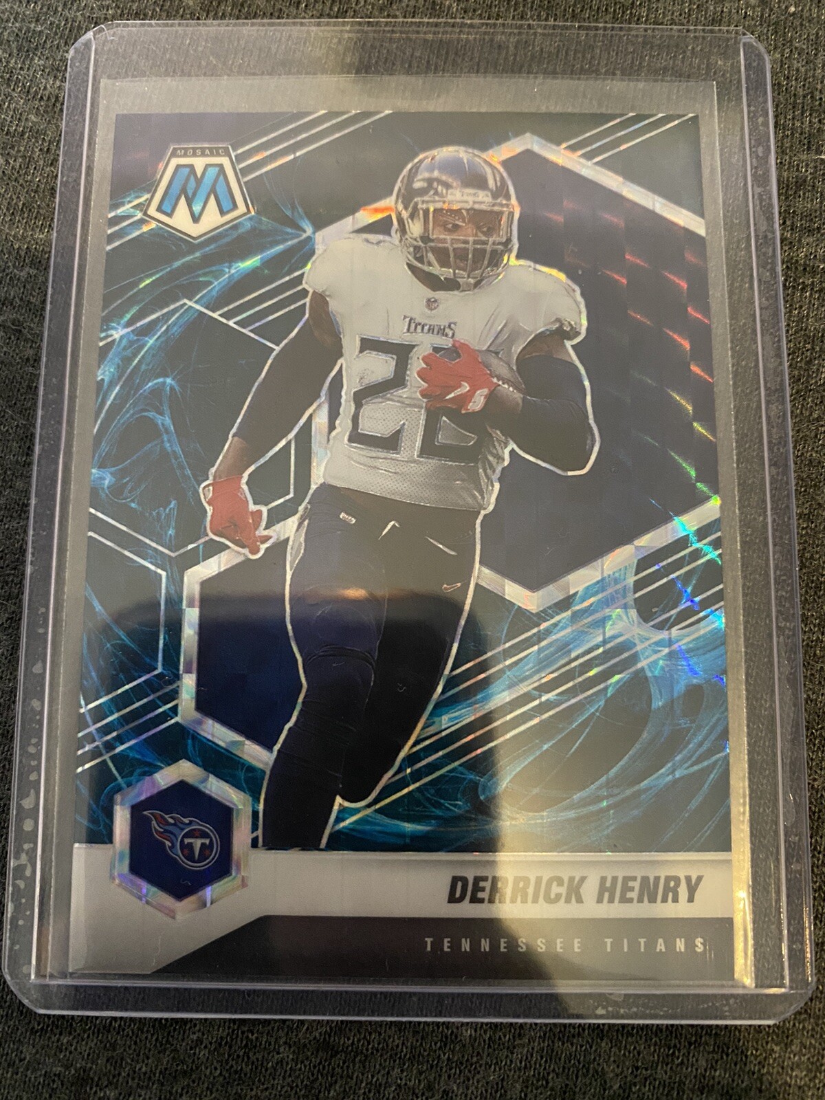 2021 NFL Mosaic Football Derrick Henry #196 GENESIS Prizm SSP 💥