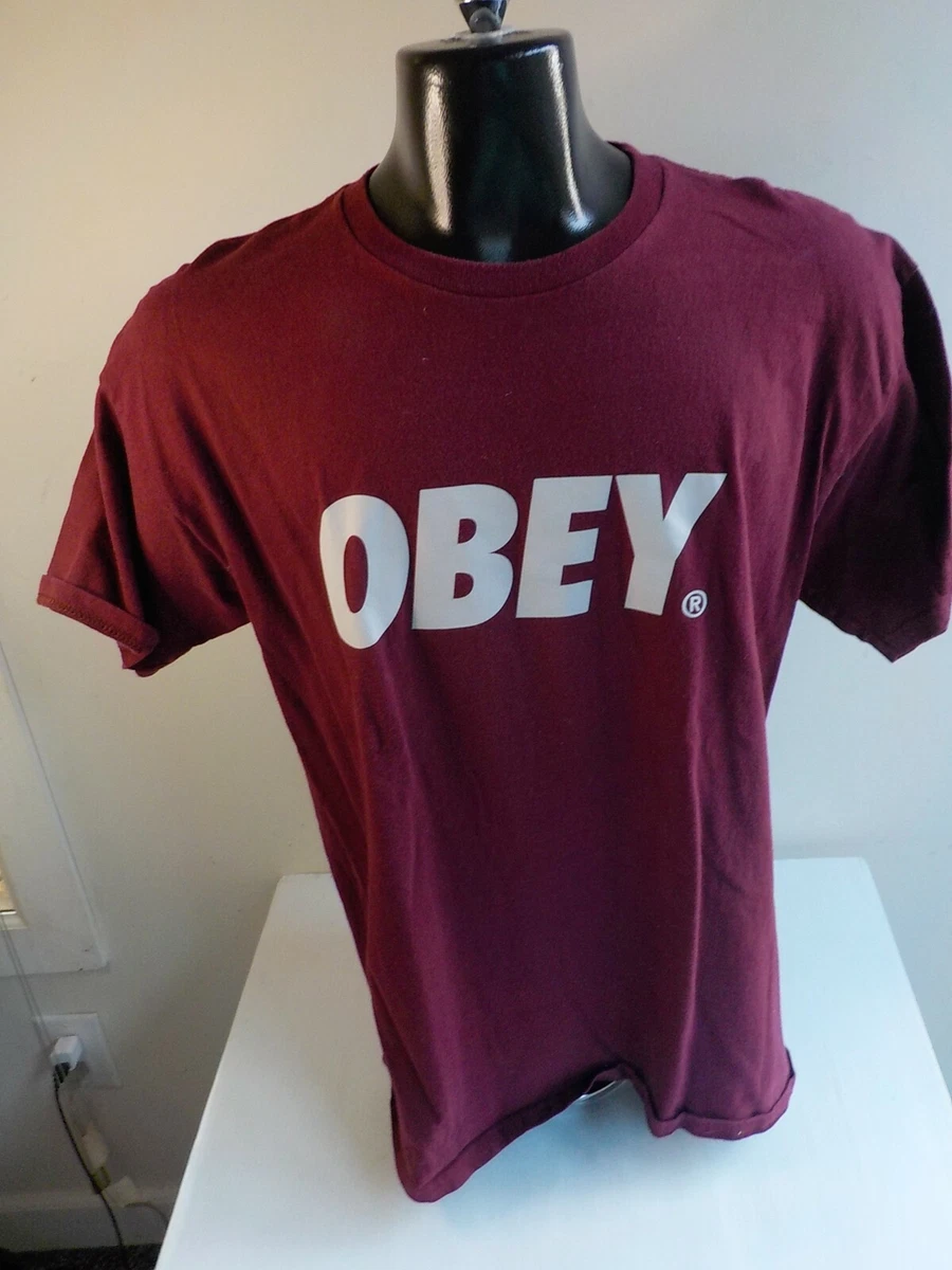 Obey short shop sleeve shirt