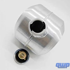 Universal 1.5 Gallon 8'' x 7.5'' Gas Tank 1/4'' NPT Aluminum Fuel Tank For Motor