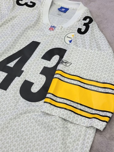 2 ITEMS-Pittsburgh Steelers Troy Polamalu JERSEY+ Flying Hawaiian T-SHIRT XL - Picture 8 of 15