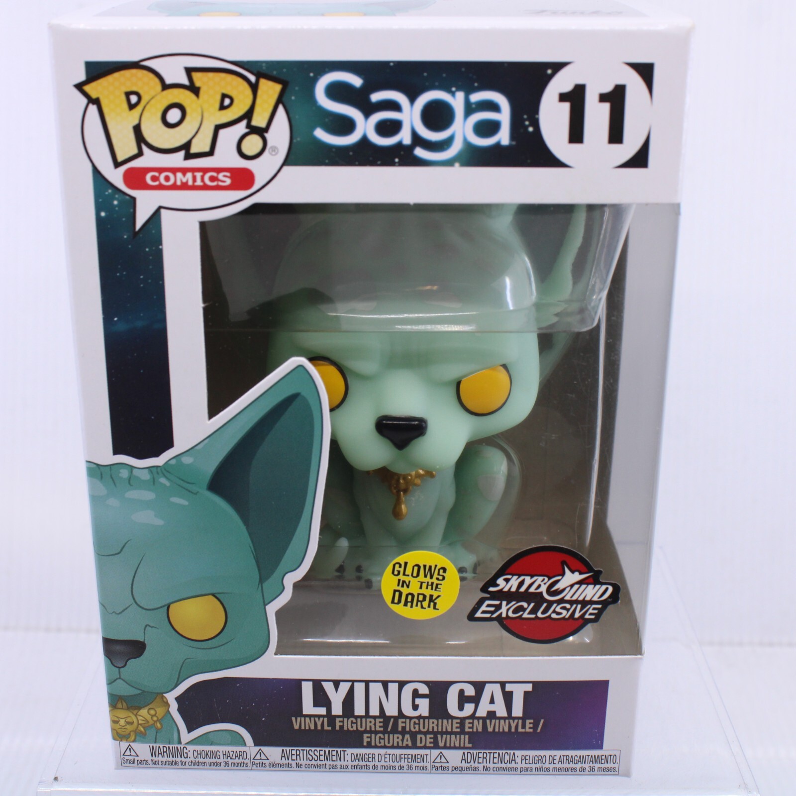 E1 Funko Pop Comics Saga Lying Cat Skybound Exclusive Glow Vinyl Figure 11