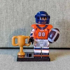Denver Broncos Football Building Block Mini Figure
