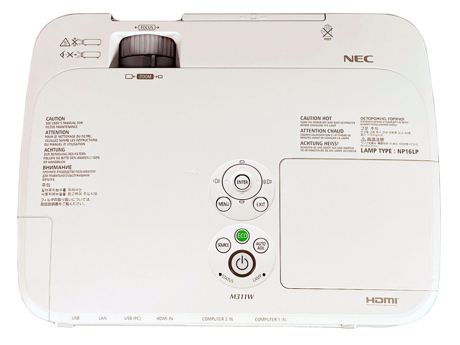 3LCD Projector 3100 Lumens 1080p HDMI - Similar to Epson Home Cinema 760