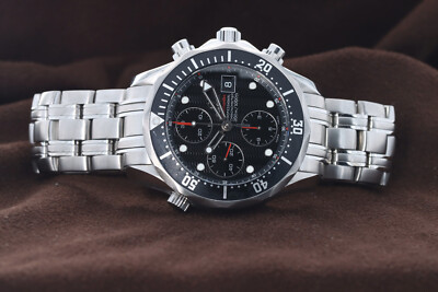 Omega Seamaster 300m Chronograph 41.5mm, Black DIal - Steel