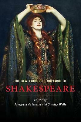 The New Cambridge Companion to Shakespeare De Grazia Wells Paperback 2e