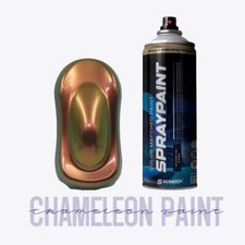 Super Orange Yellow Chameleon Paint Aerosol Spray Unique Color-Shifting Effect
