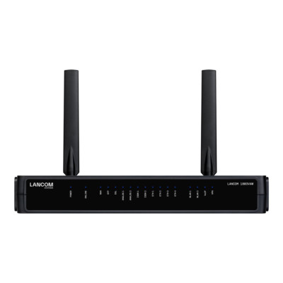 LANCOM 1803VAW - Wireless Router - DSL-Modem 4-Port-Switch 1GbE Wi-Fi 5, Wi-Fi