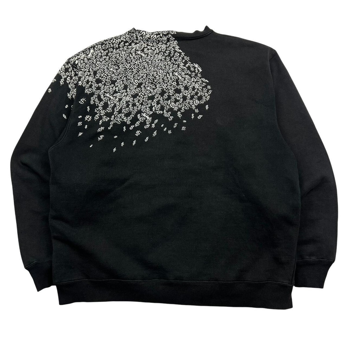 Vintage 2000s Stussy Dollar Sign Sweatshirt - Large | eBay UK