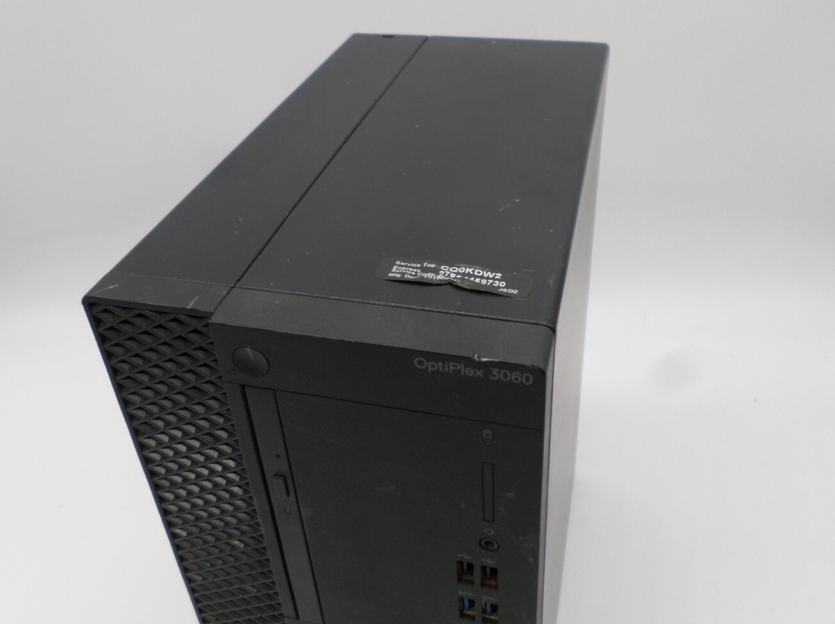 Dell Optiplex 3060 PC - Win11 Pro, 128GB SSD, 16GB RAM, NVIDIA RX