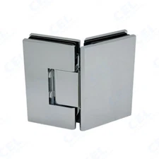 CV1E145, Adjustable 135 Degree Glass to Glass Hinge for Shower Door
