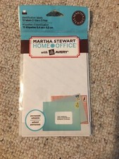 Martha Stewart Home Office Avery Identification Labels