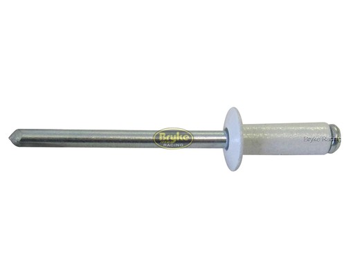 Small Head White Rivets Pop Rivet 50ct 3/16" Racing Fasteners IMCA USMTS - Picture 3 of 7