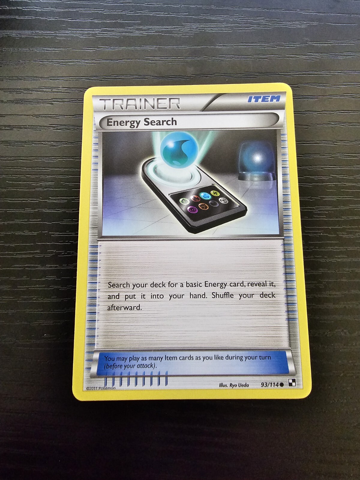 Energy Search - Black & White: Base Set (93/114) - LP - Pokemon Card