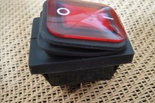 10pcs waterproof CarBoat 110v-120v-250v Pilot Indicator Light Rocker Switch SPDT