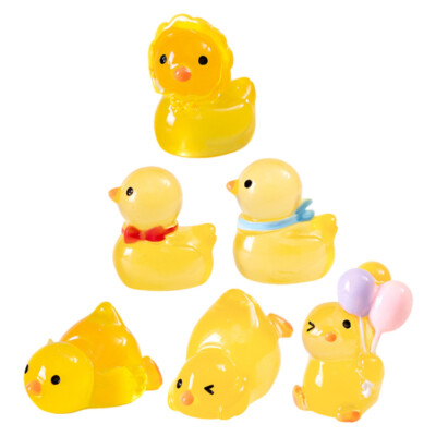 WIURGOHA Halloween Mini Enten - Leuchtende Teufelsenten Deko (12 Stile, 60 Stück)