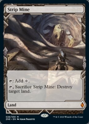 MTG STRIP MINE EXC - MINIERA A CIELO APERTO - ZNE EXP EN - MAGIC