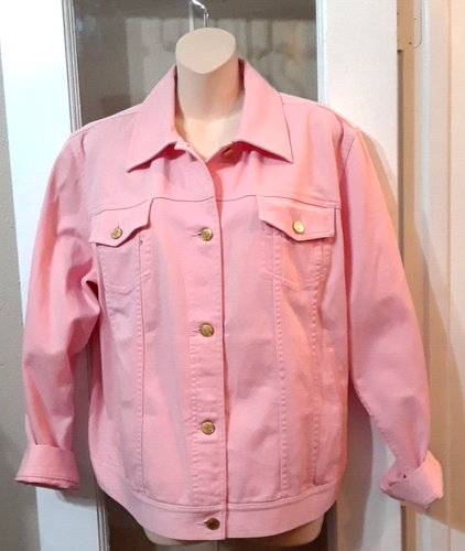 ralph lauren pink denim jacket