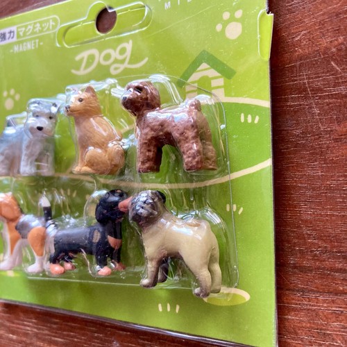 MIDORI Mini Magnet Hund Muster B 6 Stück - Bild 3 von 8