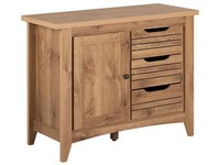 Kommode Beistellschrank Rustikal Modern Heller Holzfarbton Agora