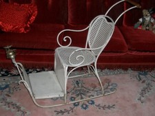 original antiker Kutschenschlitten Kinderschlitten Schlitten Gr&uuml;nderzeit