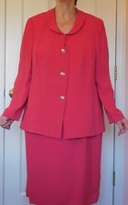 WOMEN'S MOTHER OF THE BRIDE DRESS 16W AND JACKET 14W SUNNY CHOI