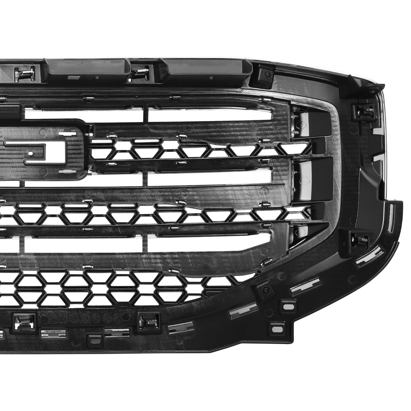 Front Bumper Cover Grille SLE SLT Assembly Kit Set For GMC Acadia 2017 2018 2019