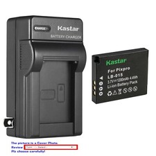 Kastar Battery AC Charger for Kokad Pixpro WPZ2 Rugged Waterproof Action Camera